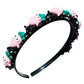 🎀 Cerchietto Cartoon con Clip per Treccia per Bambine | Treccia Giocosa in Pochi Secondi ⏱️ | Elastico e Comodo, Resta al Posto 🤗 | 13 Stampe Divertenti 🌸