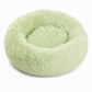 🐾 Cuccia Rotonda in Peluche per Cani e Gatti | Effetto Calmante e Caldo Sonno Profondo 💤 | Supporto Ortopedico e Fondo Antiscivolo 🛡️ | Lavabile, 40-90 cm 📏