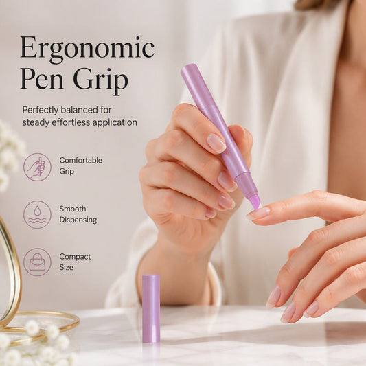 💅 Penna Siero Idratante per Unghie e Cuticole ✨ | Punta di Precisione a 45° Anti-Spreco 💧 | Nutre Unghie Fragili e Ammorbidisce Cuticole 🌸 | Formato Tascabile da 3,5g 👜