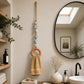 🪵Porta Asciugamani Decorativo con Anello in Legno e Perline 🧺 | Tieni a Portata di Mano i Teli in Cucina o Bagno | Stile Boho, 4 Varianti
