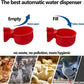 🐔 Abbeveratoio Automatico per Pollame, 10 Pezzi | Riempimento Automatico della Ciotola 💧 | Tazze Grandi per Polli, Anatre e Tacchini 🦆 | Materiale ABS Durevole, Senza Perdite 🛡️