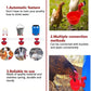 🐔 Abbeveratoio Automatico per Pollame, 10 Pezzi | Riempimento Automatico della Ciotola 💧 | Tazze Grandi per Polli, Anatre e Tacchini 🦆 | Materiale ABS Durevole, Senza Perdite 🛡️