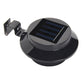 ☀️Lampada Solare LED da Esterno per Grondaia e Parete  | Zero Bolletta a Ricarica Solare 💡 | Impermeabile per Giardino e Recinzioni 🌧️ | Senza Cavi con 3 LED 🏡