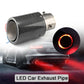 🚗 Terminale di Scarico LED Universale per Auto | Effetto Fiamma a LED 🔥 | Riduce il Rumore ✨ | In Acciaio Inossidabile 💪 | Attacco a Bulloni, per Auto e Camion 🛠️