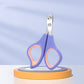 🐱Tagliaunghie Sicuro per Gatti | Foro Guida 2 mm per Tagli Precisi ✂️ | Lama in Acciaio Inossidabile 💎 | Impugnatura Comoda e Antiscivolo 🤲 | 2 Colori 🎨