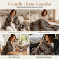 🐆Coperta Plaid Leopardata 🛋️ | Morbida, Calda e Leggera in Poliestere | 7 Fantasie, 4 Misure per Divano, Letto, Viaggio e Relax