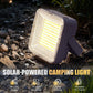 🏕️ Lampada da Campeggio LED a Ricarica Solare e Type-C 💡 | 3 Modalità Luce con Funzione Power Bank 🔋 | Base Magnetica e Gancio 🧲 | Impermeabile IPX4 per Tenda e Auto 🚗