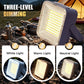 🏕️ Lampada da Campeggio LED a Ricarica Solare e Type-C 💡 | 3 Modalità Luce con Funzione Power Bank 🔋 | Base Magnetica e Gancio 🧲 | Impermeabile IPX4 per Tenda e Auto 🚗