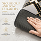 Set 4 Pezzi Tappeti Bagno in Simil-Cashmere Ultra Soffice 🛁✨ | Fondo Antiscivolo e Cuciture Rinforzate Anti-Perdita di Pelo ☁️ | Tappeto, WC a U, Copriwater e Runner