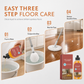 🧹 Detergente Concentrato per Pavimenti e Parquet ✨ | Rimuove Macchie e Grasso Senza Aloni 💧 | Asciugatura Rapida con Scudo Protettivo 🛡️ | Per Piastrelle, Legno e Marmo 🪵