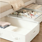 🛏️Contenitore Sottoletto Salvaspazio Pieghevole  | Finestra Trasparente & Cerniera Antipolvere 🔍 | Per Cambio Stagione e Coperte 👗 | Maniglie Rinforzate 📦