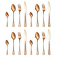 🍴Set Posate da Tavola 4 Pezzi in Acciaio Inox 🍽️ | Finitura a Specchio Antigraffio ✨ | Taglio di Precisione per Cene Eleganti 🥩 | Design Raffinato Ergonomico