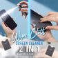 📱Detergente 2-in-1 per Schermi 🧽 | Spray Ricaricabile + Microfibra Lavabile | Compatto per Smartphone, Tablet, Laptop e Display Auto