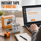 📼Lettore Cassette e Convertitore MP3 Portatile  | Digitalizza Nastri in Audio Stereo Hi-Fi 🎵 | Design Trasparente Vintage con Jack 3,5 mm 🎧 | Connessione USB-C 💻