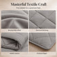 🛏️Set Piumino Trapuntato 3 Pezzi  | Morbida Microfibra per 4 Stagioni ☁️ | Trapuntatura a Rombi Soffice e Traspirante ✨ | Include 1 Trapunta e 2 Federe 😴