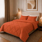 🛏️Set Piumino Trapuntato 3 Pezzi  | Morbida Microfibra per 4 Stagioni ☁️ | Trapuntatura a Rombi Soffice e Traspirante ✨ | Include 1 Trapunta e 2 Federe 😴