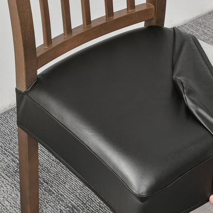 🪑 Coprisedia Elasticizzato Impermeabile in Ecopelle PU ✨ | Antimacchia e Antigraffio con Fascia Elastica 💧 | Per Sedie da Pranzo, Cucina e Soggiorno 🍽️ | 11 Colori Eleganti