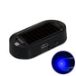 🚗Luce LED Solare Lampeggiante per Auto ☀️ | Si Attiva al Buio e Si Fissa Senza Cavi | Compatta, Luce Rossa o Blu