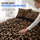 Set Copripiumino Leopardato con Federe 🐆🛏️ | Rinnova la Camera con Stampa Animalier | Microfibra Spazzolata, Zip Nascosta e Laccetti Interni
