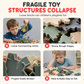 🧩 Blocchi da Costruzione 3D a Fiocco di Neve per Bambini ✨ | Incastro Stabile per Strutture Creative 🏰 | Plastica PP Liscia e Senza Sbavature 🛡️ | Da 100 a 600 Pezzi