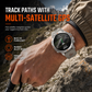 ⌚Smartwatch GPS + Beidou HT37 🛰️ | Chiamate Bluetooth, Battito e Sonno ❤️ | Torcia LED, Contapassi e Notifiche per Sport e Outdoor