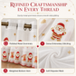 Tenda Natalizia in Tulle Ricamato 🎄❄️ | Filtra la Luce e Decora la Finestra con Motivi Festivi | 5 Stili e 4 Misure