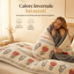 🛏️Piumino Invernale Double Face ❄️ | Lato Vellutato e Morbido Effetto Sherpa, Imbottitura Calda | 4 Misure e 6 Pesi