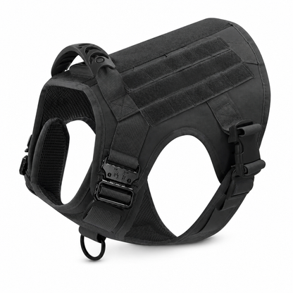 🐶Pettorina Tattica Regolabile per Cani 🛡️ | Nylon Resistente, Fodera Traspirante, Maniglia e Fibbie Metalliche | Taglie S–XL