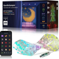 💡 Tenda Luminosa LED Smart con Sincro Musica 🎵 | Disegni, GIF e Testo Personalizzabili via App 📱 | Impermeabile per Casa, Feste e Natale ✨ | Alimentazione USB, 3 Misure 📏