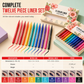 🌈Eyeliner Liquido Colorato Opaco 🎨 | Punta Fine per Linee Precise, Resistente ad Acqua e Sbavature | 12 Colori Disponibili