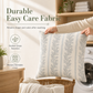 🌿Federa Decorativa Botanica Vintage 🛋️ | Poliestere con Cerniera Nascosta, Sfoderabile e Lavabile | 3 Fantasie, 6 Misure