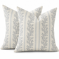 🌿Federa Decorativa Botanica Vintage 🛋️ | Poliestere con Cerniera Nascosta, Sfoderabile e Lavabile | 3 Fantasie, 6 Misure