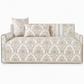 🛋️Copriseduta Antiscivolo per Divano ✨ | Tessuto Jacquard in Rilievo, Fondo con Particelle in Silicone | 4 Colori, 20 Modelli