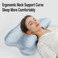 😴Cuscino Ergonomico in Memory Foam a Farfalla 💤 | Sostegno Avvolgente per Testa e Collo, Schiuma a Lento Ritorno | Fodera Rimovibile
