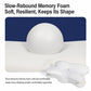 😴Cuscino Ergonomico in Memory Foam a Farfalla 💤 | Sostegno Avvolgente per Testa e Collo, Schiuma a Lento Ritorno | Fodera Rimovibile