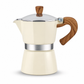 Caffettiera Moka in Alluminio ☕🔥 | Caffè a Casa con Base a Riscaldamento Uniforme | 150 ml (3 Tazze) o 300 ml (6 Tazze)