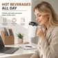Tazza Termica con Coperchio ☕🥤 | Acciaio Inox 304 a Doppia Parete per Caffè e Bevande | Apertura Doppia