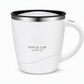 Tazza Termica con Coperchio ☕🥤 | Acciaio Inox 304 a Doppia Parete per Caffè e Bevande | Apertura Doppia