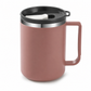 Tazza Termica con Coperchio ☕🥤 | Acciaio Inox 304 a Doppia Parete per Caffè e Bevande | Apertura Doppia