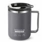 Tazza Termica con Coperchio ☕🥤 | Acciaio Inox 304 a Doppia Parete per Caffè e Bevande | Apertura Doppia