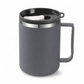Tazza Termica con Coperchio ☕🥤 | Acciaio Inox 304 a Doppia Parete per Caffè e Bevande | Apertura Doppia