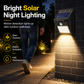 ☀️Lampada Solare da Parete per Esterni 💡 | Illumina Giardino e Ingresso Senza Cavi | 20/30 LED, Luce Fissa o Sensore di Movimento Secondo il Modello