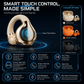 Auricolari Open-Ear a Clip 🎧👂 | Bluetooth 5.4, Audio Direzionale e ENC per Musica e Chiamate | Resistenti agli Schizzi IPX4