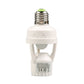 💡 Portalampada con Sensore di Movimento PIR E27 🚶‍♂️ | Rilevamento Infrarossi 360° con Timer e LUX Regolabili ⚙️ | Accensione Automatica per Corridoi, Scale e Garage 🏠⚡