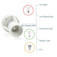 💡 Portalampada con Sensore di Movimento PIR E27 🚶‍♂️ | Rilevamento Infrarossi 360° con Timer e LUX Regolabili ⚙️ | Accensione Automatica per Corridoi, Scale e Garage 🏠⚡