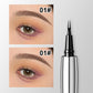 👁️ Matita Sopracciglia a Doppia Punta Micro-Forcella ✨ | Effetto Naturale Microblading Pelo a Pelo 🌿 | Formula Waterproof Anti-Sbavature 💧 | 3 Tonalità