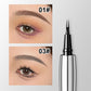 👁️ Matita Sopracciglia a Doppia Punta Micro-Forcella ✨ | Effetto Naturale Microblading Pelo a Pelo 🌿 | Formula Waterproof Anti-Sbavature 💧 | 3 Tonalità