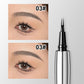 👁️ Matita Sopracciglia a Doppia Punta Micro-Forcella ✨ | Effetto Naturale Microblading Pelo a Pelo 🌿 | Formula Waterproof Anti-Sbavature 💧 | 3 Tonalità
