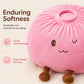 Cuscino Peluche a Forma di Bao 🥟☁️ | Morbido da Abbracciare, per Relax su Divano e Letto | Due Misure e Quattro Colori
