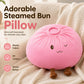 Cuscino Peluche a Forma di Bao 🥟☁️ | Morbido da Abbracciare, per Relax su Divano e Letto | Due Misure e Quattro Colori